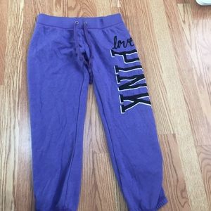 Pink Capri sweats
